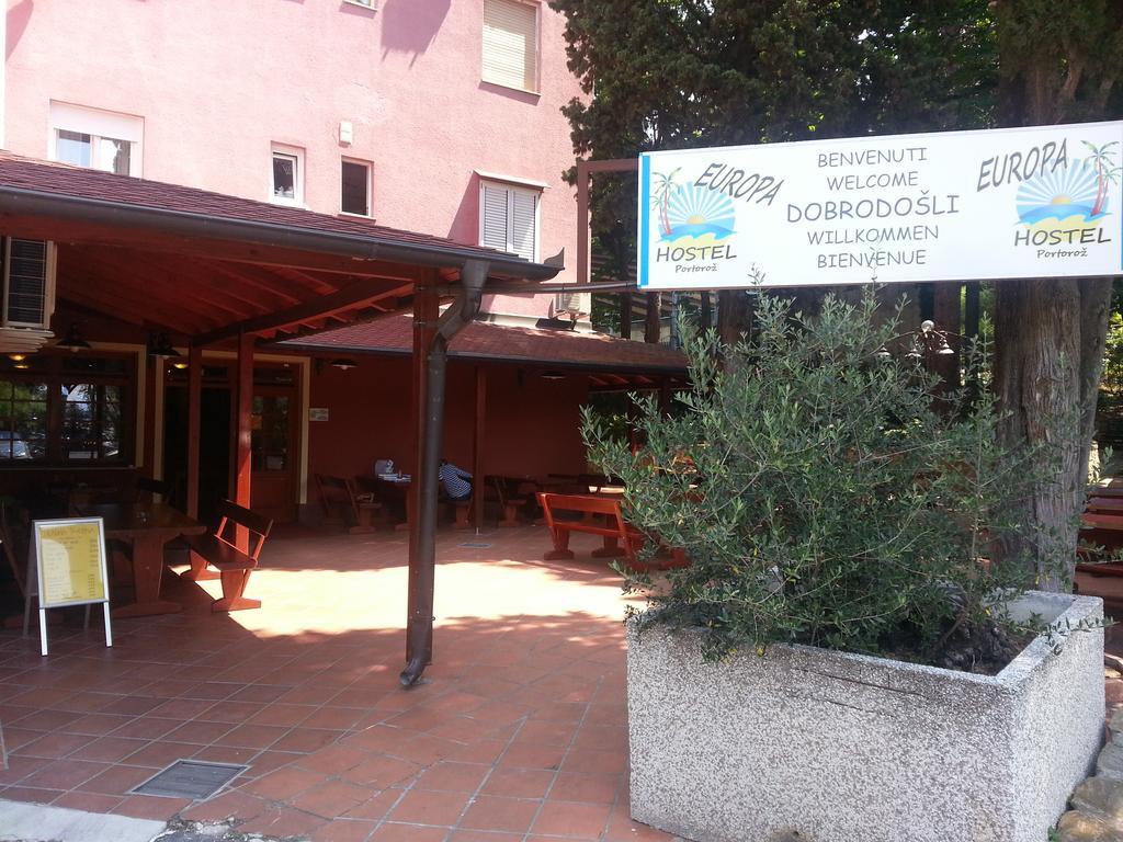 Europa Hostel בפורטורוז מראה חיצוני תמונה
